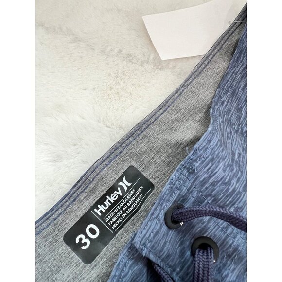 New Hurley Size 30 ESSENTIAL ONE AND ONLY BOARDSHORT Diffused Blue - Picture 3 of 13